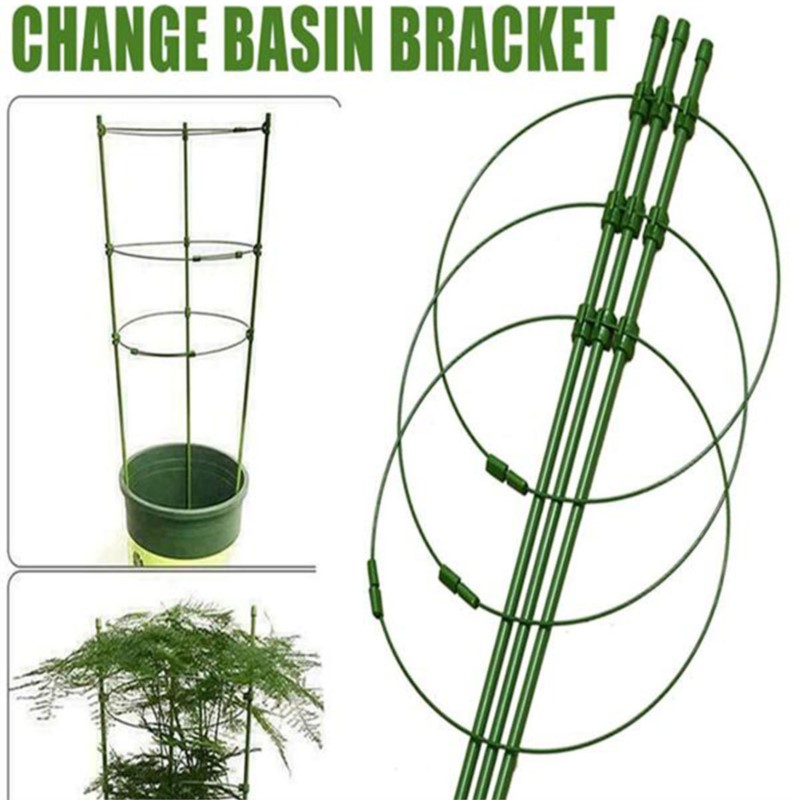 Plant Support Stake - 1/3/9 Pcs/set Penyangga Tanaman 3 Lapis,