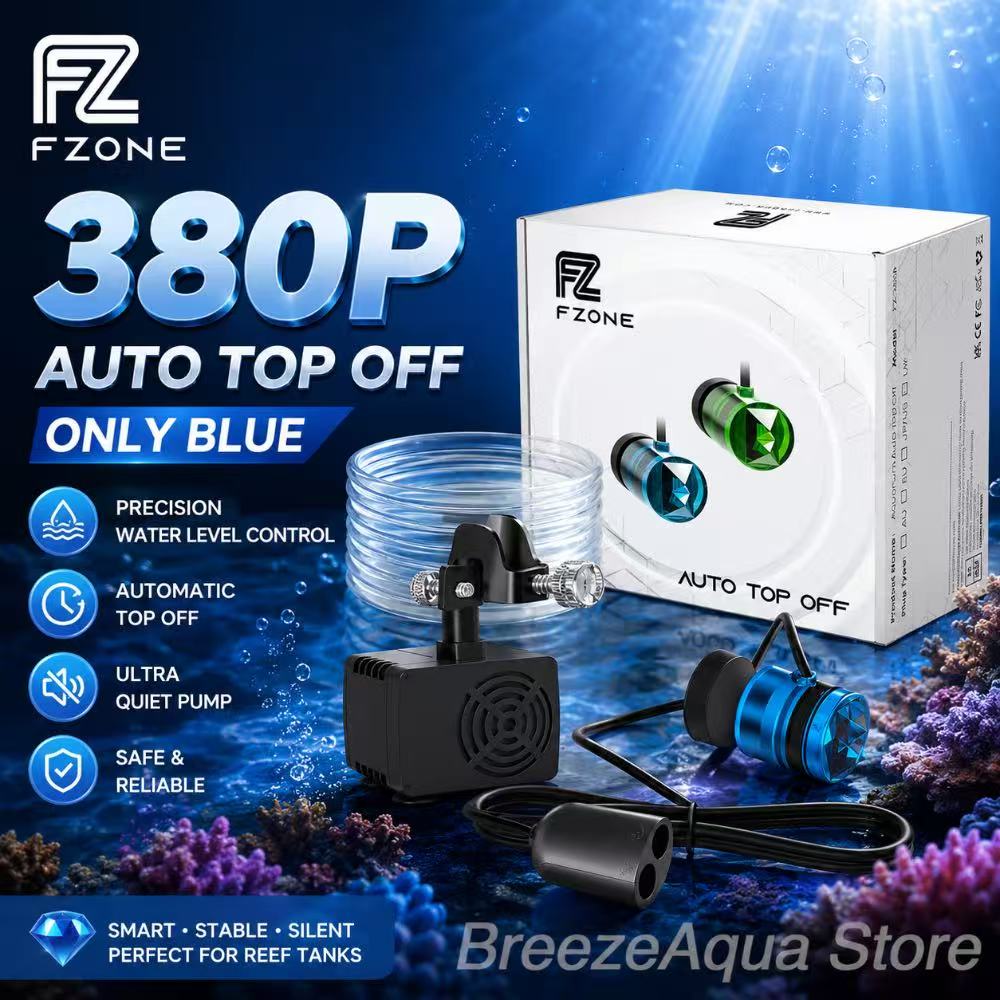 Aquaponics Fish Tank - FZONE ATO-380P Sistem Pengisian Air Otomatis