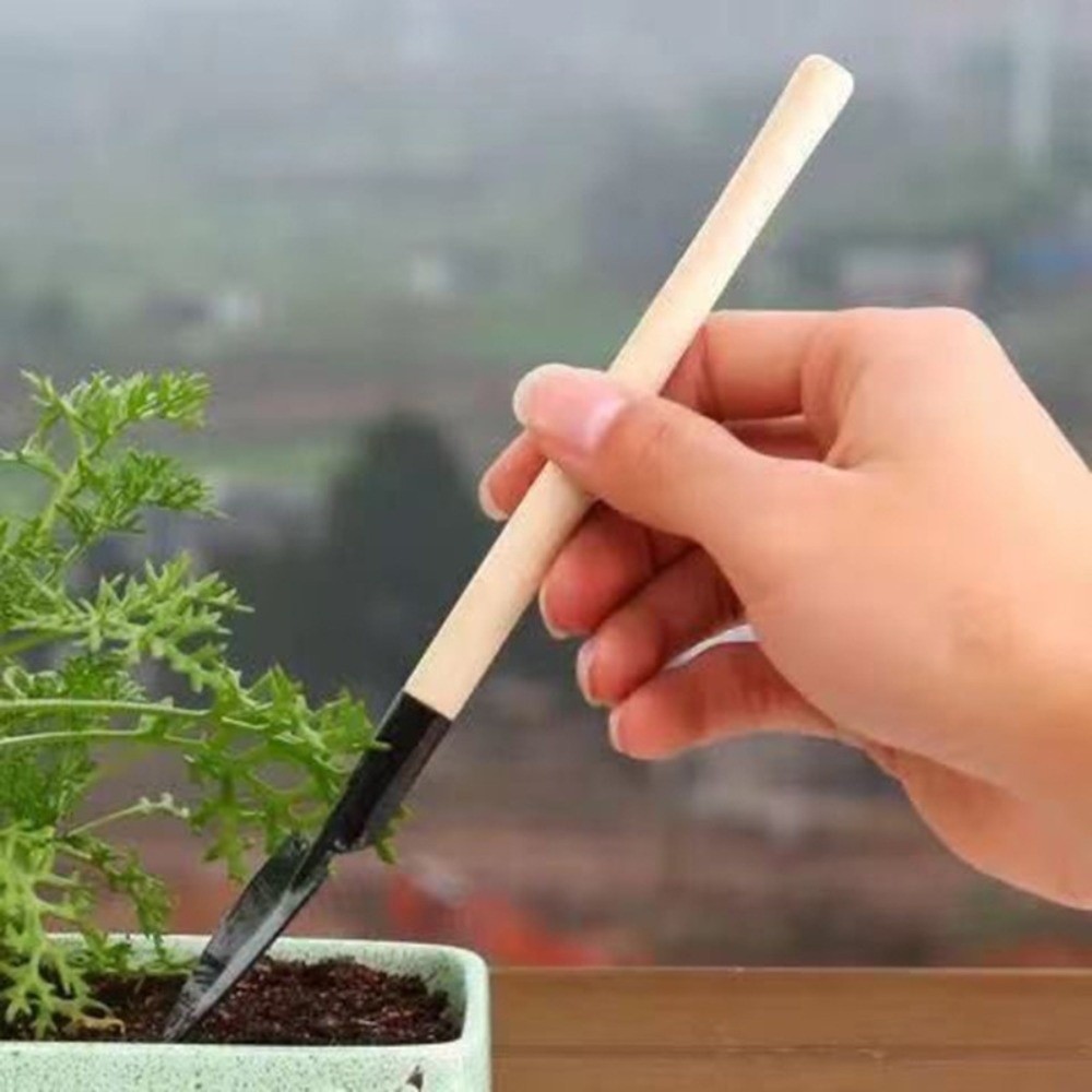 Spade Digging Fork - Set Alat Berkebun Mini Multifungsi Gagang