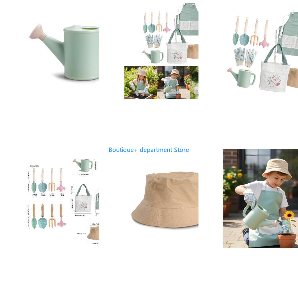 Junior Gardening Tools - E1PD Set Peralatan Berkebun Berwarna Cemerlang