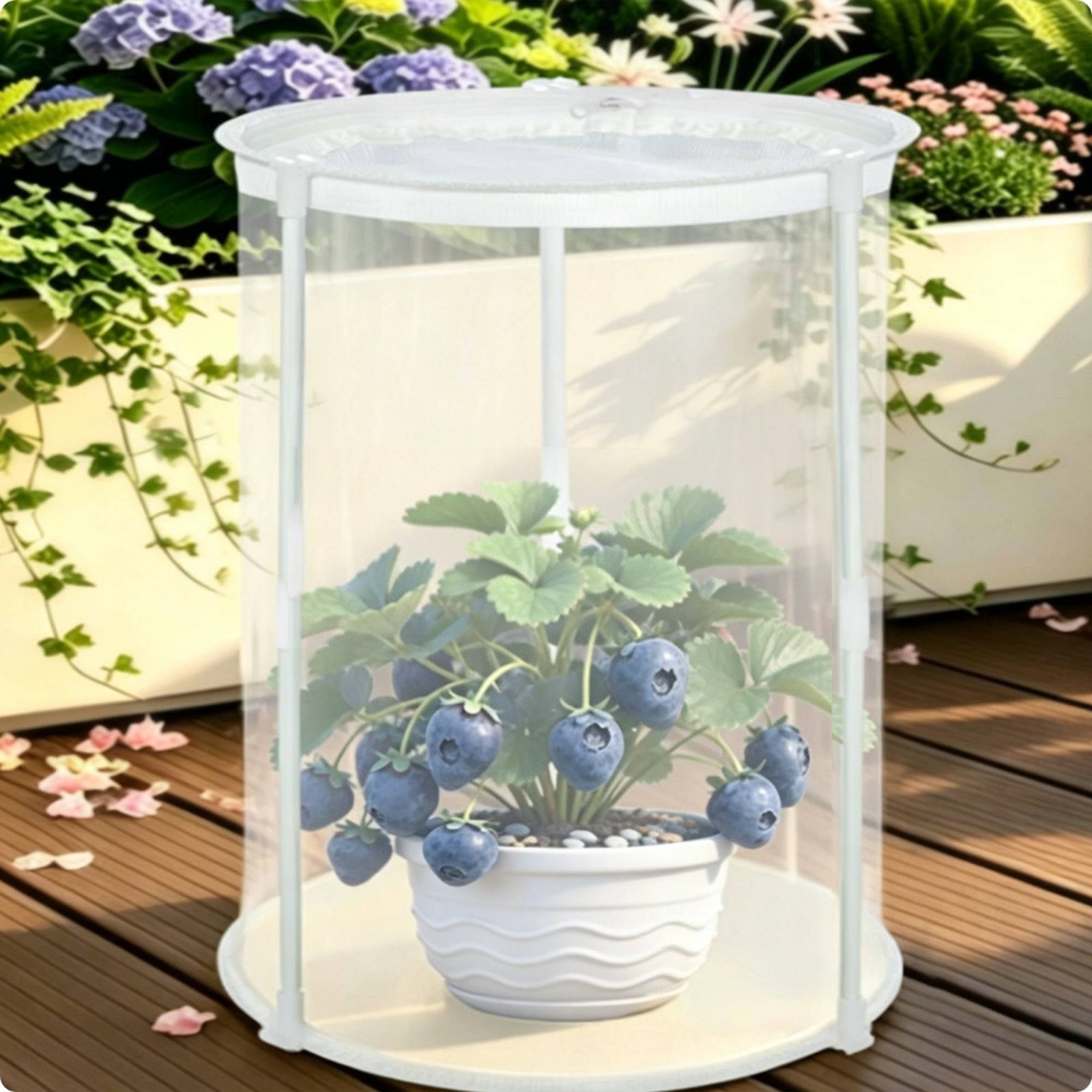 Garden Netting Cover - Penutup Tanaman yang Dapat Diperluas, Kandang