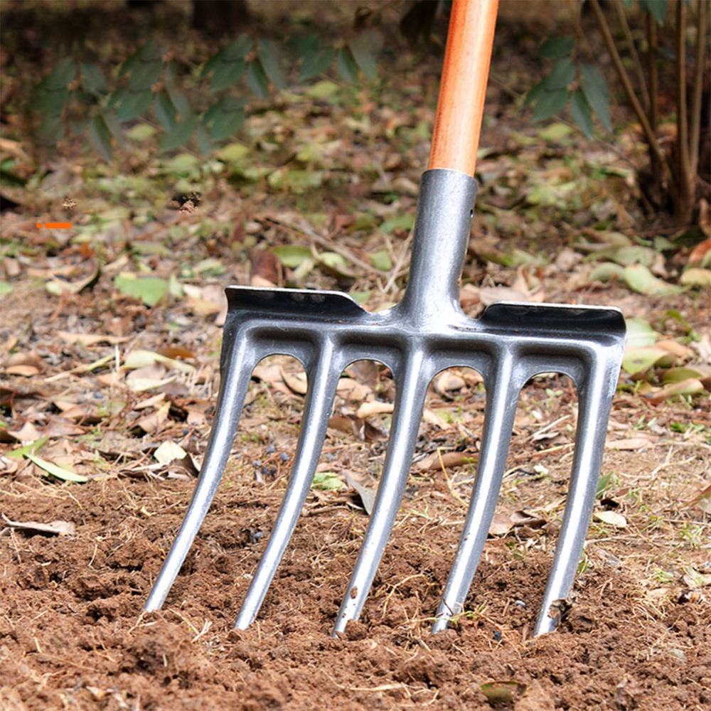 Garpu Penggali Baja Karbon Tin - Spade Digging Fork ulasan dan harga