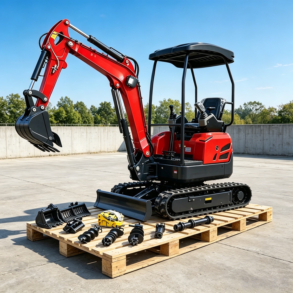 Excavator Mini Baru 0.8 Ton De - Gardening Tools For Sale ulasan dan harga