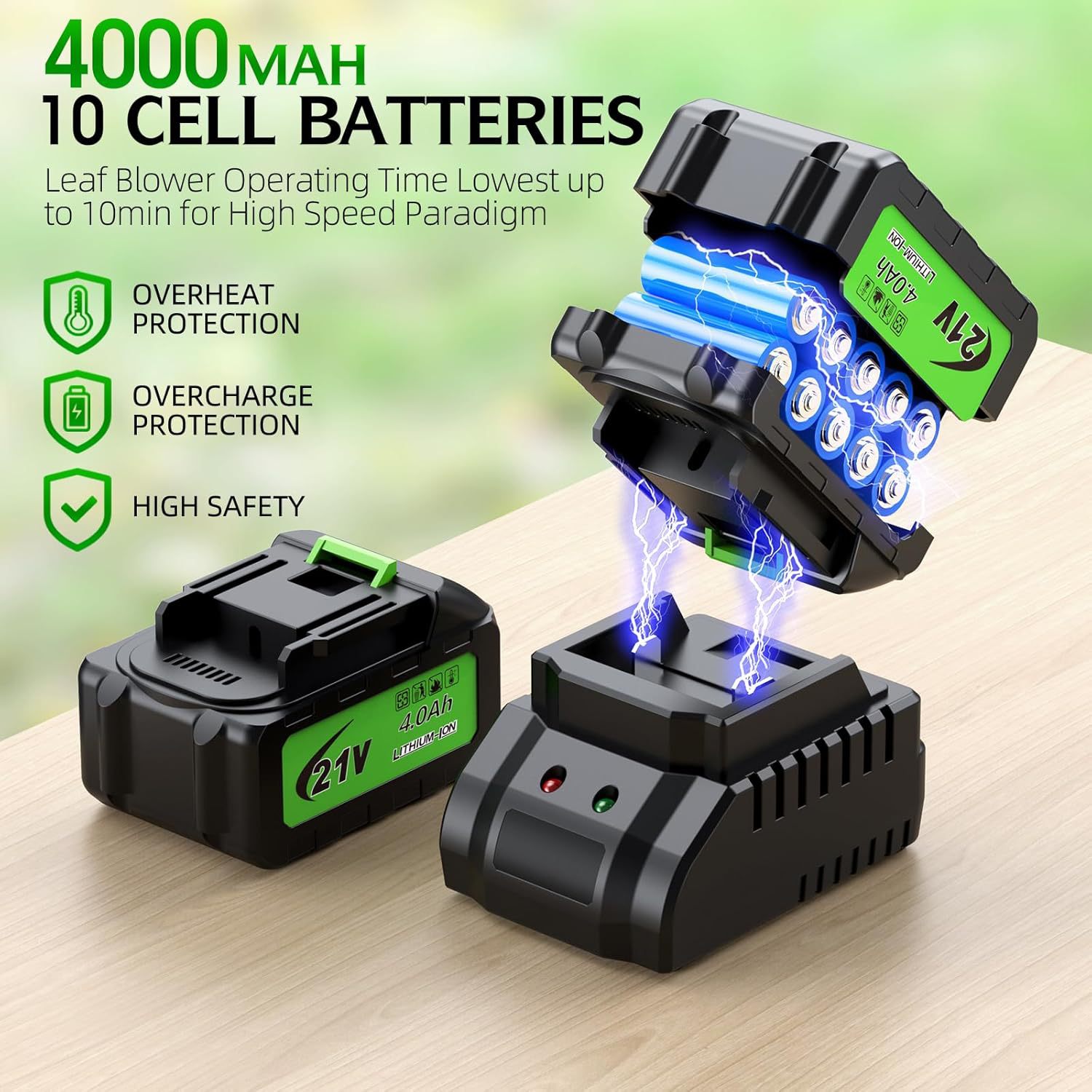 Peniup Daun Listrik Tanpa Kabe - Gardening Tools Electric ulasan dan harga