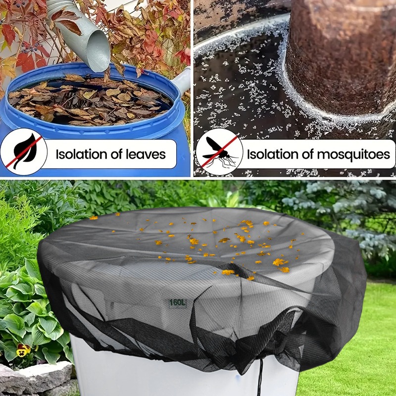 Penutup Jaring Tong Air Hujan  - Garden Netting Cover ulasan dan harga