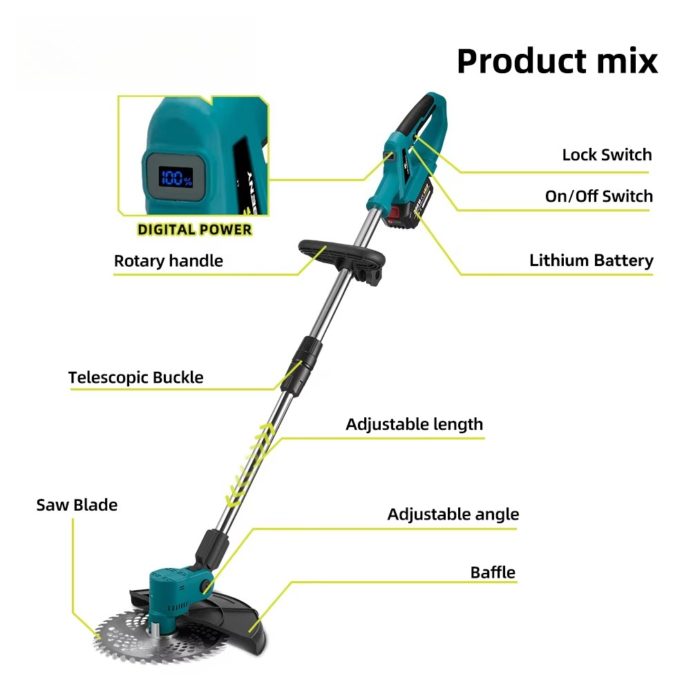 Mesin Pemotong Rumput Listrik  - Gardening Tools Electric ulasan dan harga