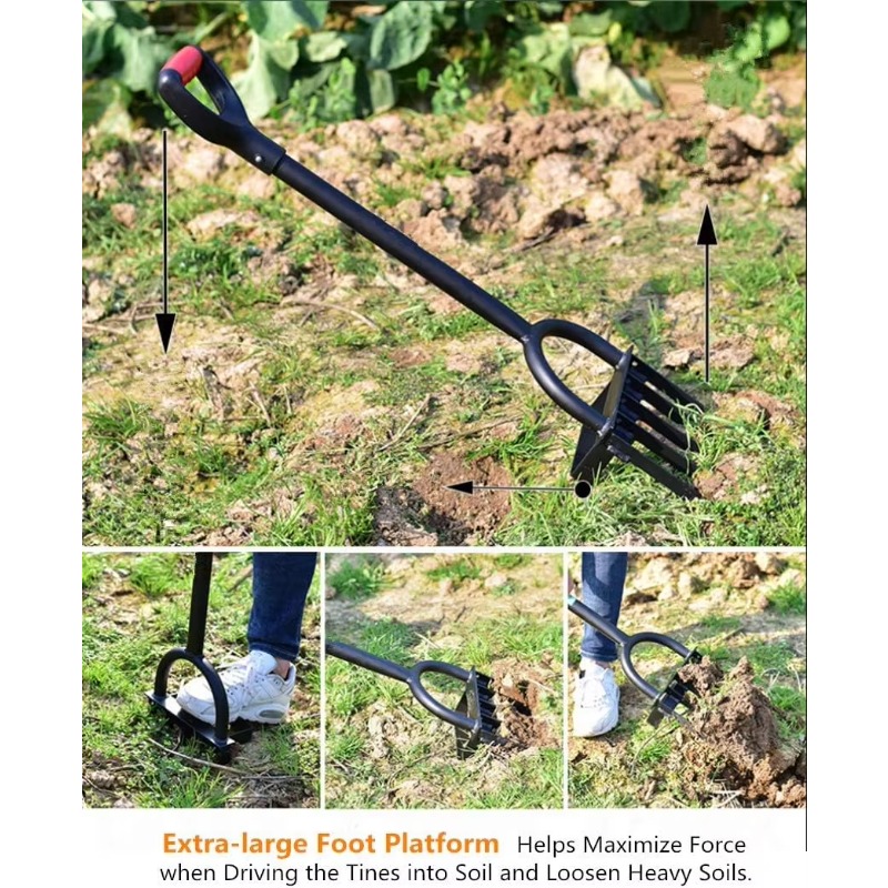Garpu Penggali Kebun 5 Mata Ga - Spade Digging Fork ulasan dan harga