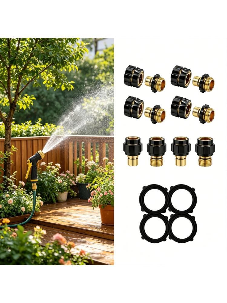 R9UF 4 Buah/Pak Konektor Pipa  - Gardening Tools You Need ulasan dan harga