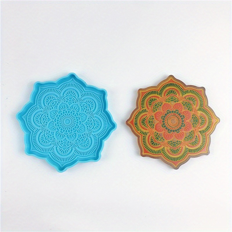 Mandala Coaster cetakan siliko - Gardening Tools Diy ulasan dan harga
