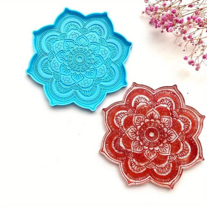 Mandala Coaster cetakan siliko - Gardening Tools Diy ulasan dan harga