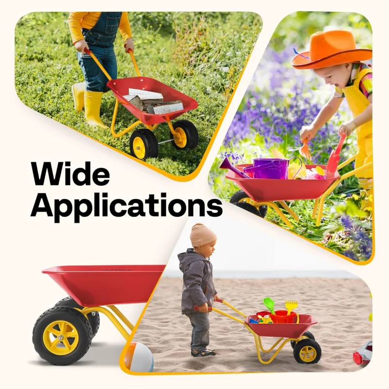 Gerobak Anak-anak dengan Set A - Gardening Tools Toddler ulasan dan harga