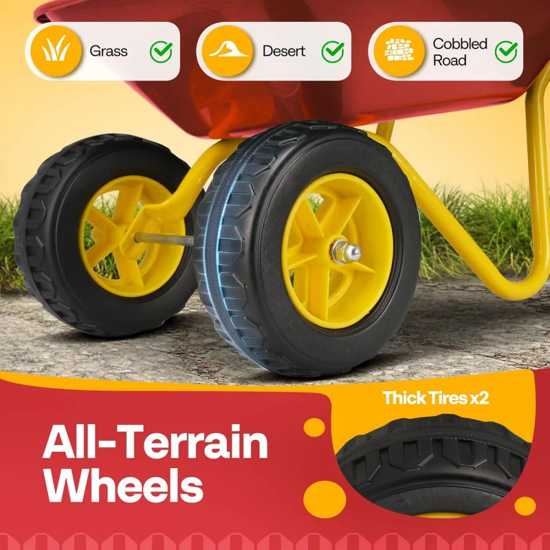 Gerobak Anak-anak dengan Set A - Gardening Tools Toddler ulasan dan harga