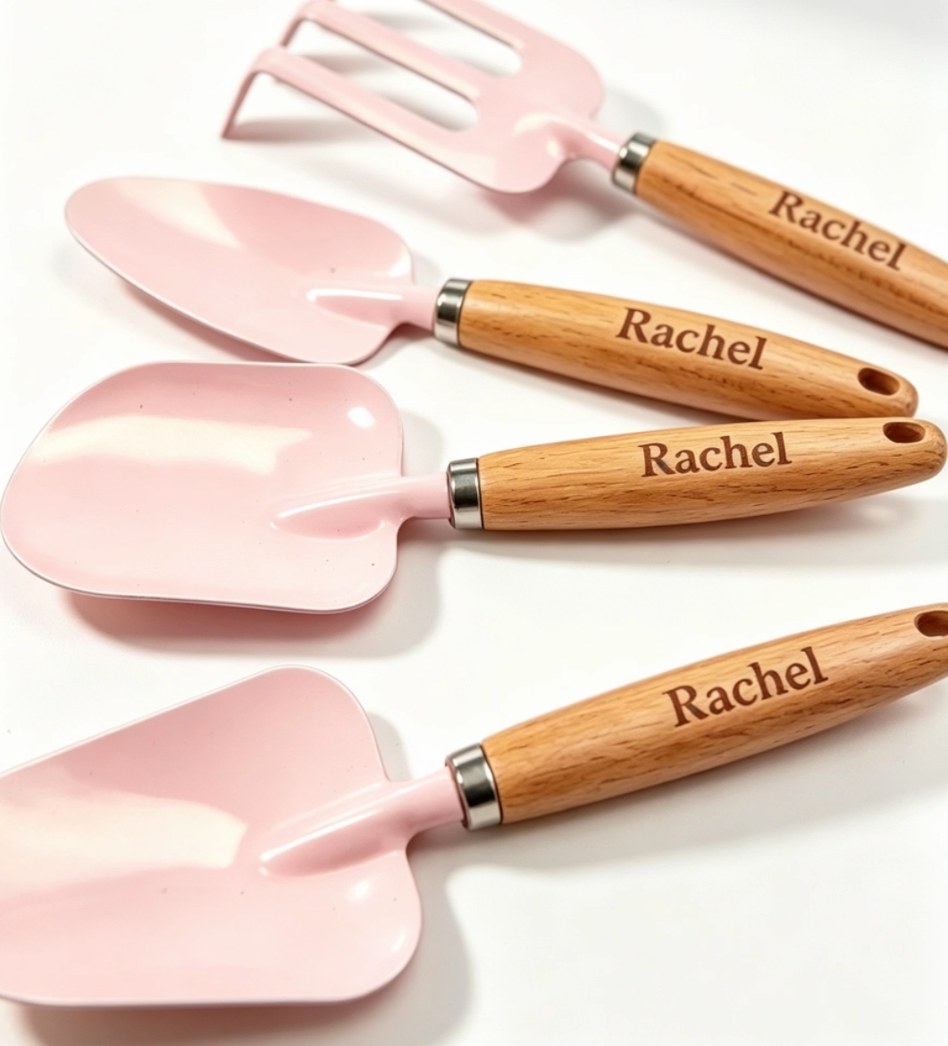 Set Alat Kebun Mini Gagang Kay - Gardening Tools Names ulasan dan harga