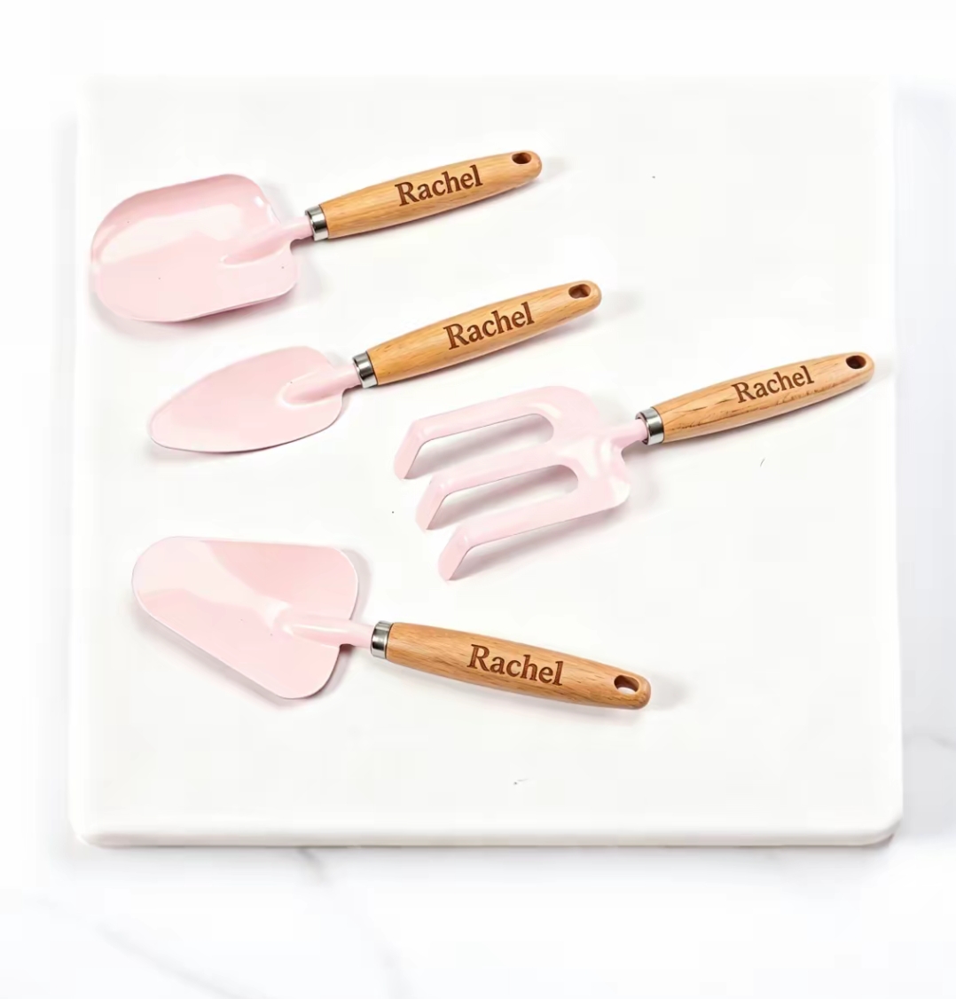 Set Alat Kebun Mini Gagang Kay - Gardening Tools Names ulasan dan harga