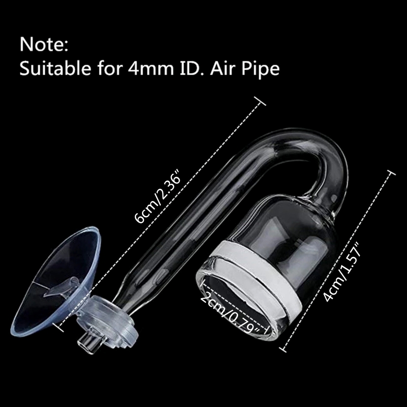 4 buah Set CO2 DIY Diffuser, u - Aquaponics Fish Tank ulasan dan harga